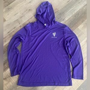Younique Purple Lightweight Hooded Sweater Youth Large
